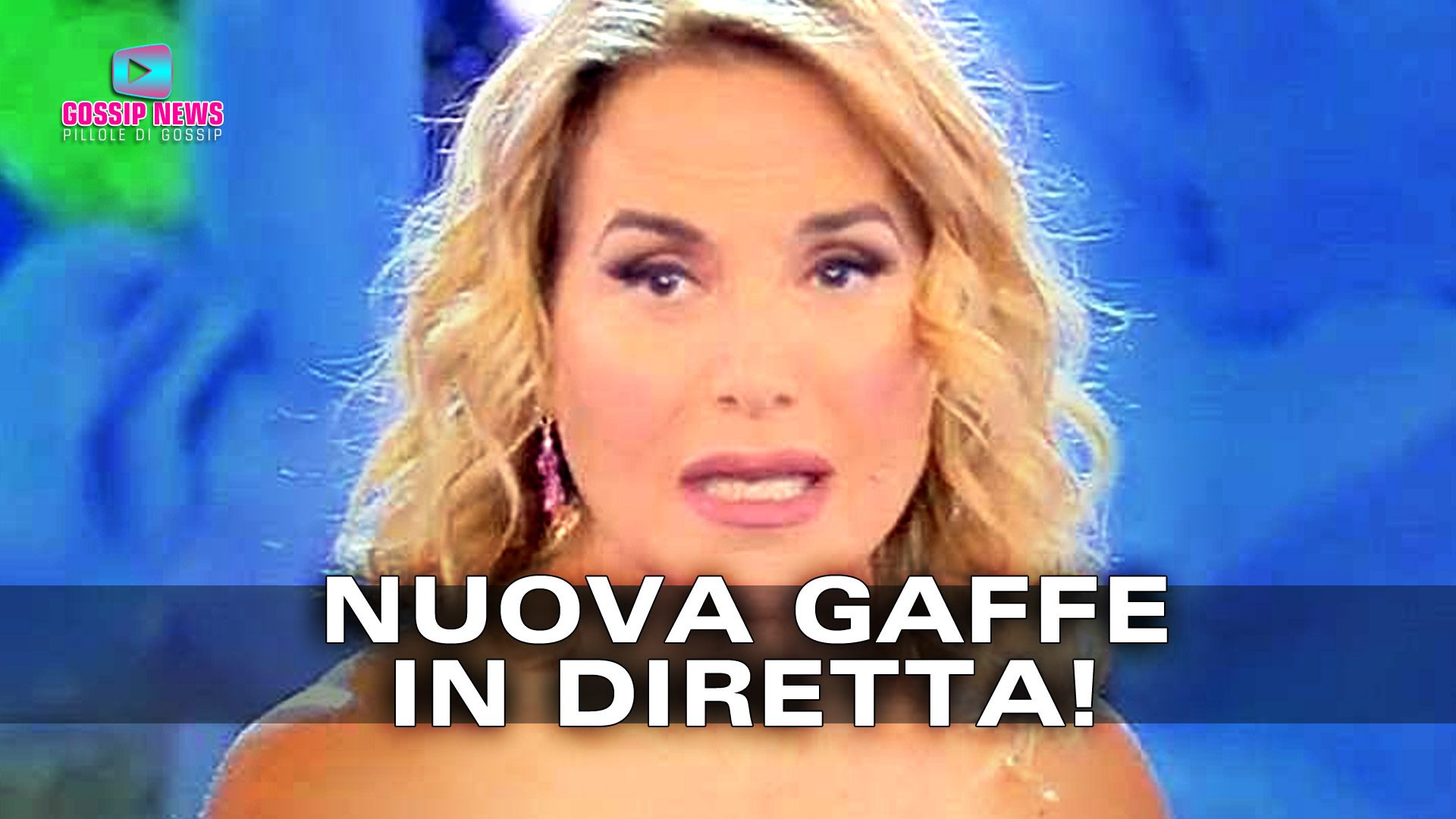 barbara d'urso nuova gaffe