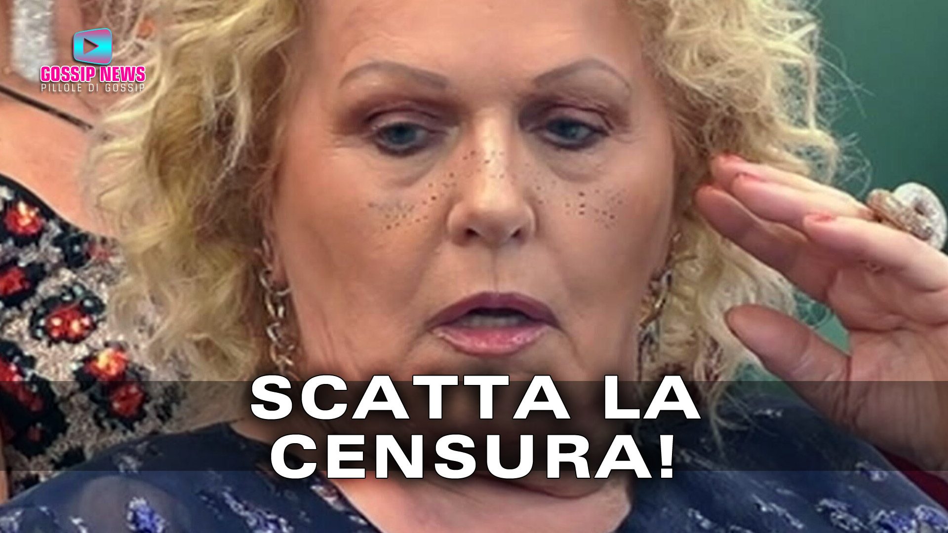 gf vip katia ricciarelli censurata
