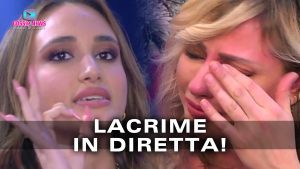 gf vip manila nazzaro lacrime diretta