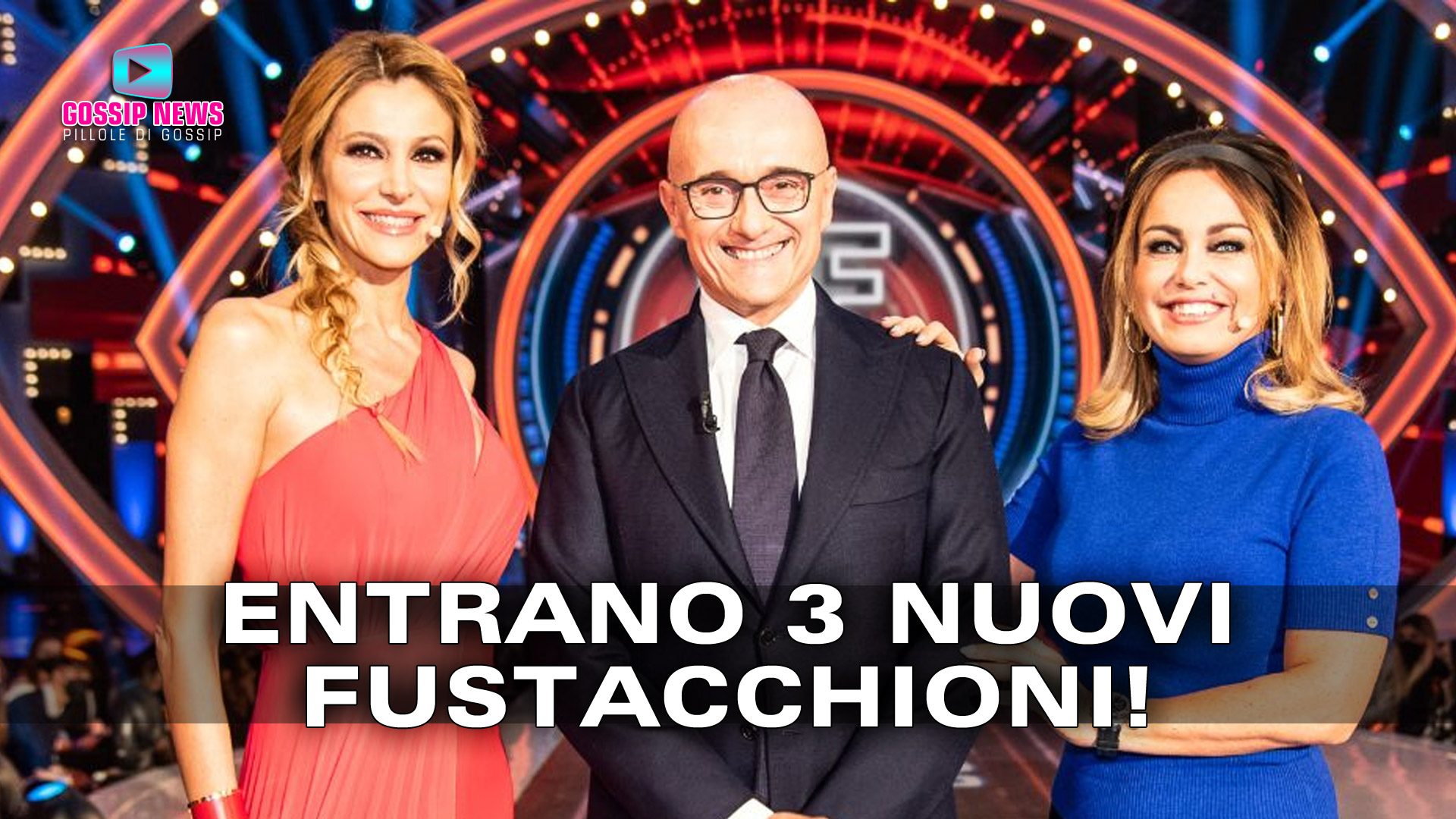 gf vip tre nuovi concorrenti
