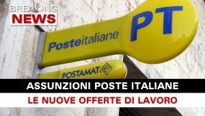offerte di lavoro poste italiane