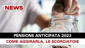 pensione anticipata