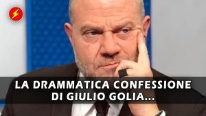 giulio golia confessione