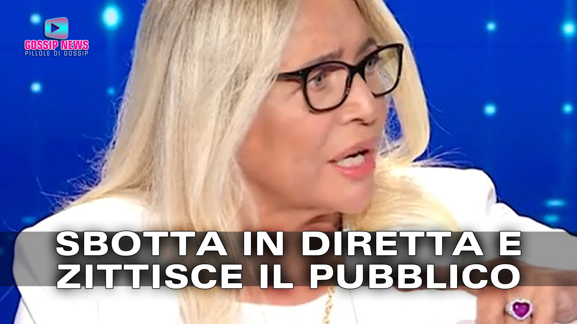 domenica in mara venier sbotta in diretta