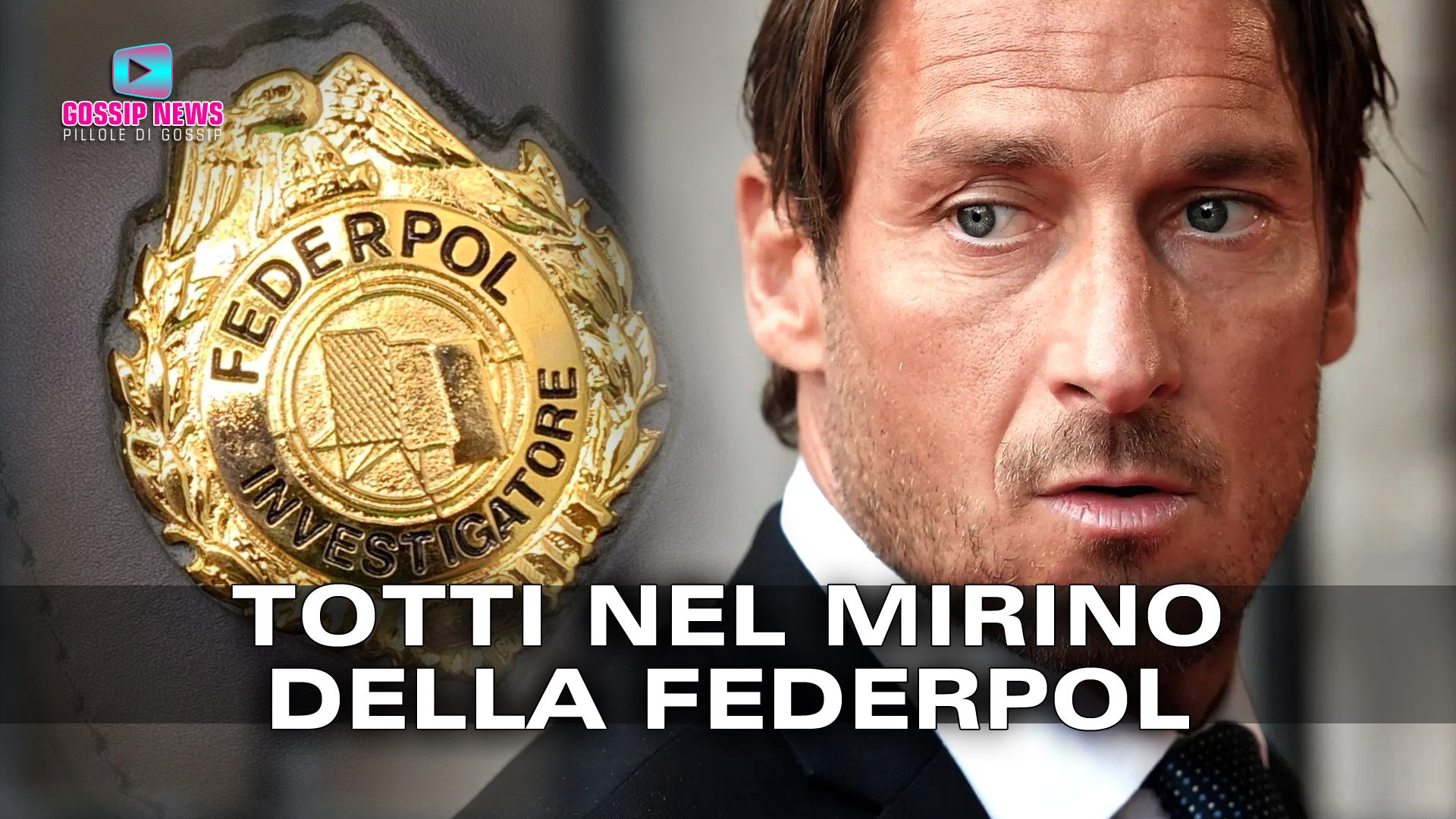 Totti Finisce Nel Mirino Della Federpol