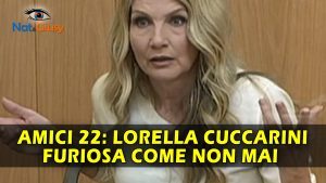 Amici 22: Mai Vista La Cuccarini Così Furiosa!