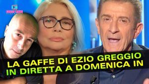 Domenica In: Le Gaffe Di Ezio Greggio In Diretta Tv