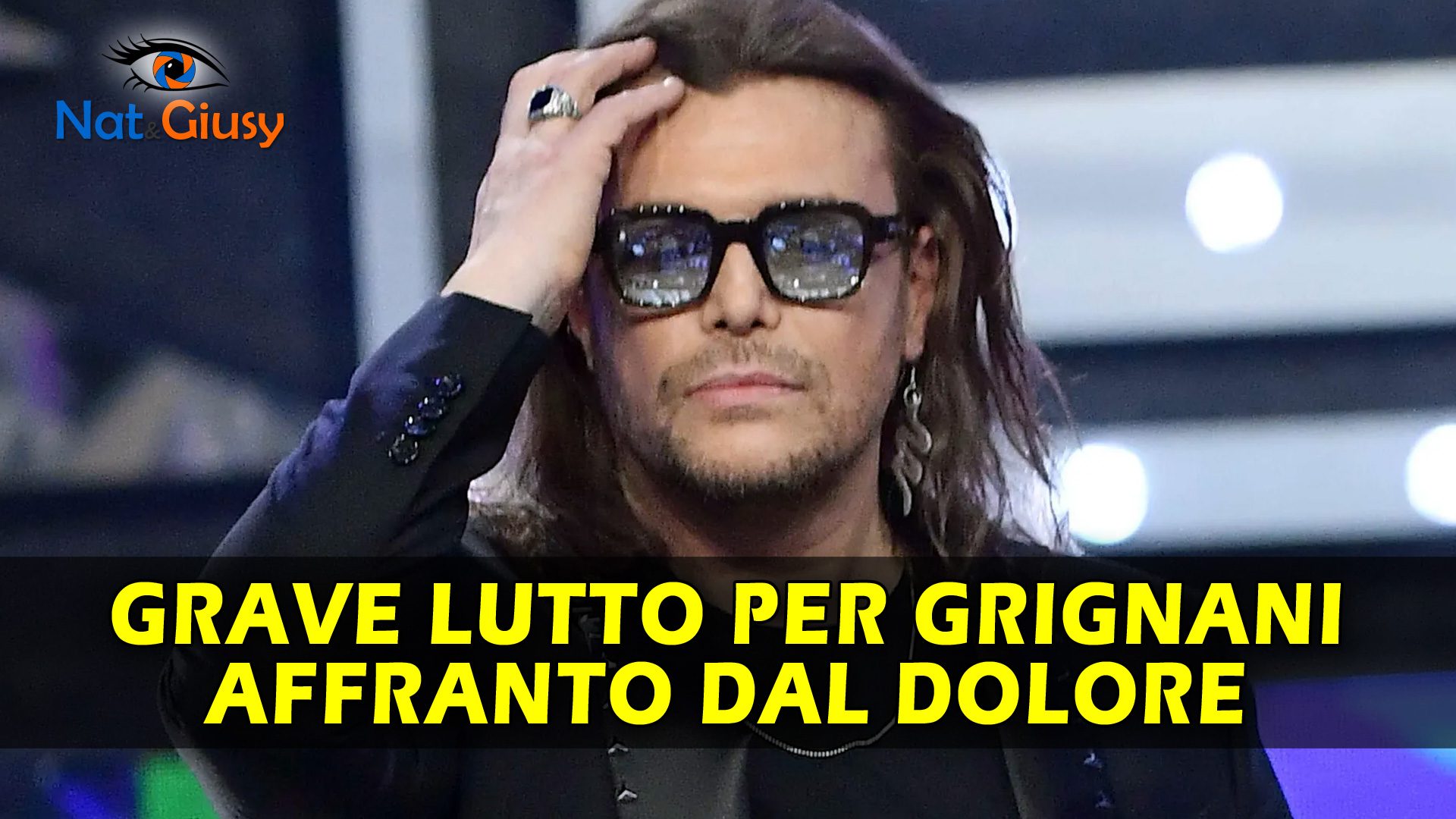 Lutto per Gianluca Grignani