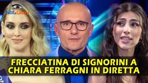 Frecciata Di Alfonso Signorini A Chiara Ferragni In Diretta Tv!