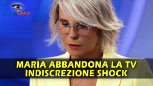 Maria De Filippi Abbandona La TV