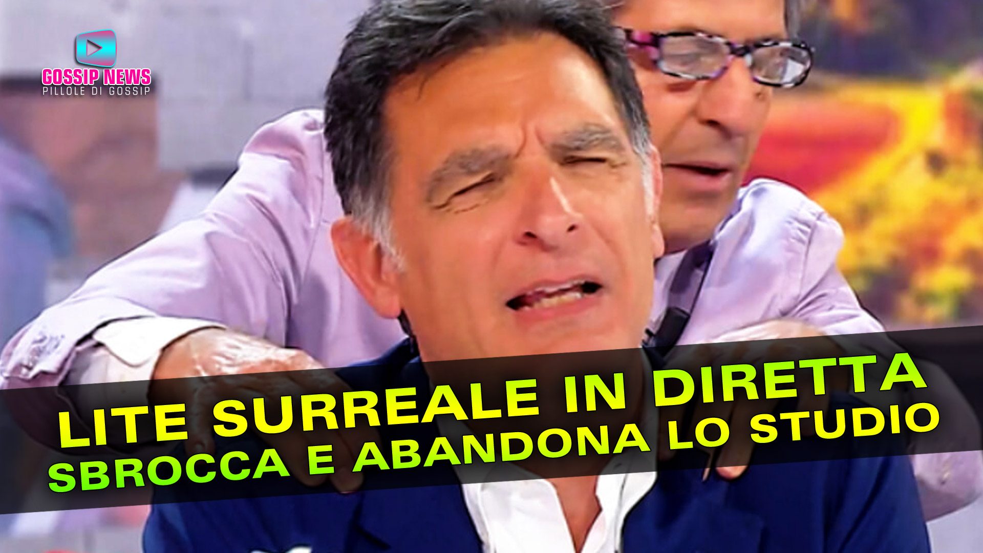 Lite Surreale In Diretta... Il Giornalista Abbandona Lo Studio!