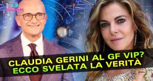 Claudia Gerini Nel Cast Del Gf Vip