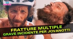 Jovanotti incidente