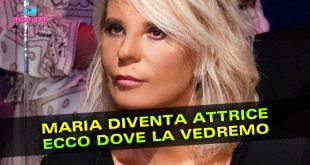 Maria De Filippi Diventa Attrice