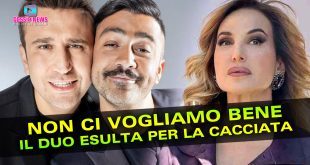 Pio e Amedeo Esultano Per la Cacciata di Barbara D'Urso