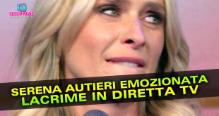 Serena Autieri Emozionata: Lacrime In Diretta Tv!