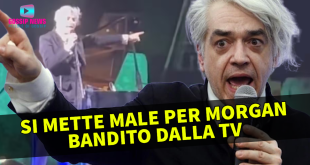Si Mette Male Per Morgan: Bandito Dalla Tv!