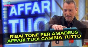 Ribaltone Ad Affari Tuoi: Amadeus Cambia Tutto!