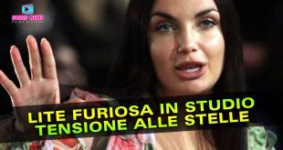 Elettra Lamborghini: Lite Furibonda in Studio!