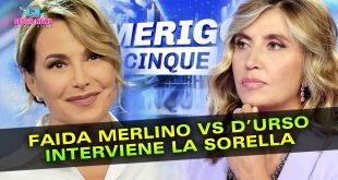 Pomeriggio 5: La Sorella di Barbara D'Urso Contro Myrta Merlino!
