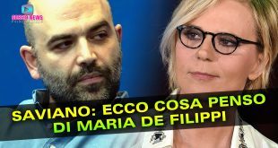 roberto saviano maria de filippi