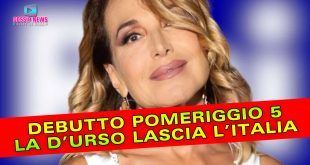Barbara D'Urso Lascia l'Italia