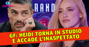 Grande Fratello: Heidi Torna In Studio e Accade l’Inaspettato!