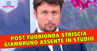 Post Fuorionda Striscia: Giambruno Assente in Studio!