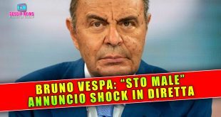Bruno Vespa Sta Male: L'Annuncio Shock In Diretta!