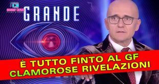 E' Tutto Finto Al Grande Fratello: Clamorose Rivelazioni!