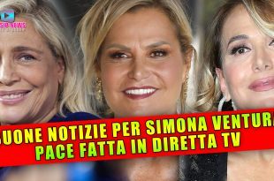 Ottime Notizie Per Simona Ventura: Pace Fatta In Diretta Tv e Sui Social!