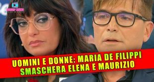 Uomini e Donne: Elena e Maurizio Smascherati da Maria De Filippi!