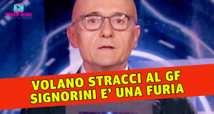 Volano Stracci al Grande Fratello: Signorini è Una Furia!