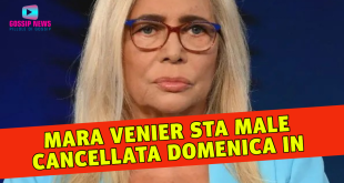 Mara Venier Sta Male: Cancellata Domenica In!