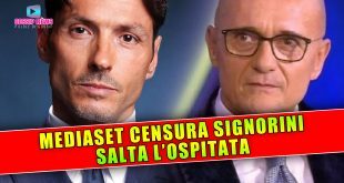 Mediaset Censura Signorini: Salta l'Ospitata... Alfonso Deluso!