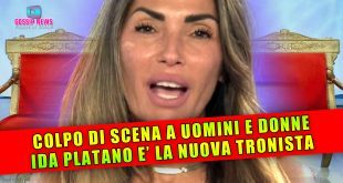 Colpo Di Scena a Uomini e Donne: Ida Platano E' La Nuova Tronista!