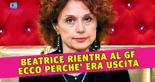 Grande Fratello: Beatrice Luzzi Rientra Nella Casa… Ecco Cosa è Successo!