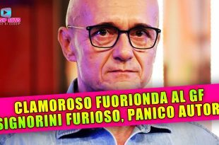 Clamoroso Fuorionda al Grande Fratello: Signorini Furioso, Autori Nel Panico!