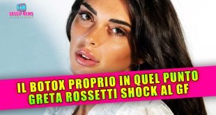 Greta Rossetti Shock al Grande Fratello