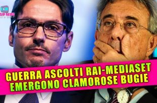 Guerra Ascolti Rai-Mediaset: Emergono Clamorose Bugie!
