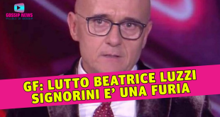 Grande Fratello, Lutto Beatrice Luzzi: Signorini Furioso Con i Concorrenti!