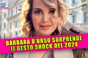 Barbara D'Urso: Il Primo Gesto del 2024 Spiazza Mediaset!