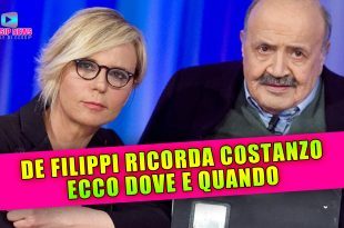 Il Commovente Tributo di Maria De Filippi a Maurizio Costanzo