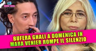 Bufera Ghali a Domenica In: Mara Venier Rompe Il Silenzio!