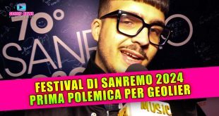 Sanremo 24: Prima Polemica Per Geolier!
