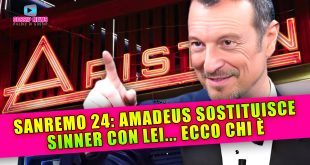 Sanremo 24: Amadeus Ha Deciso... Ecco Chi Sostituisce Sinner!