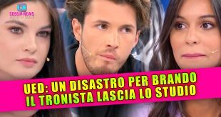 Uomini e Donne: Un Disastro Per Brando. Il Tronista Lascia Lo Studio!