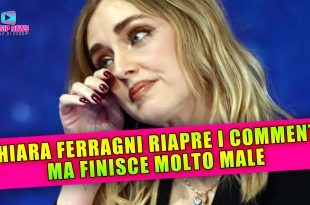 Chiara Ferragni Riattiva i Commenti: Ma Finisce Molto Male!