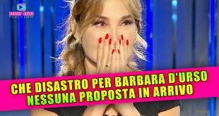 Che Disastro Per Barbara D'Urso: Nessuna Proposta Per In Arrivo!