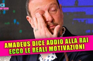 Ufficiale, Amadeus Dice Addio Alla Rai: Ecco Le Vere Motivazioni!
